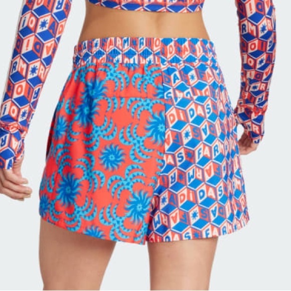 FARM RIO X ADIDAS NWT PACER SHORTS (SOLD OUT) - Picture 8 of 8